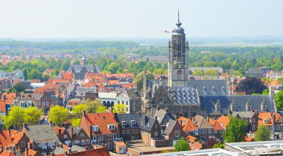 Middelburg van boven