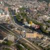 Luchtfoto van Groningen